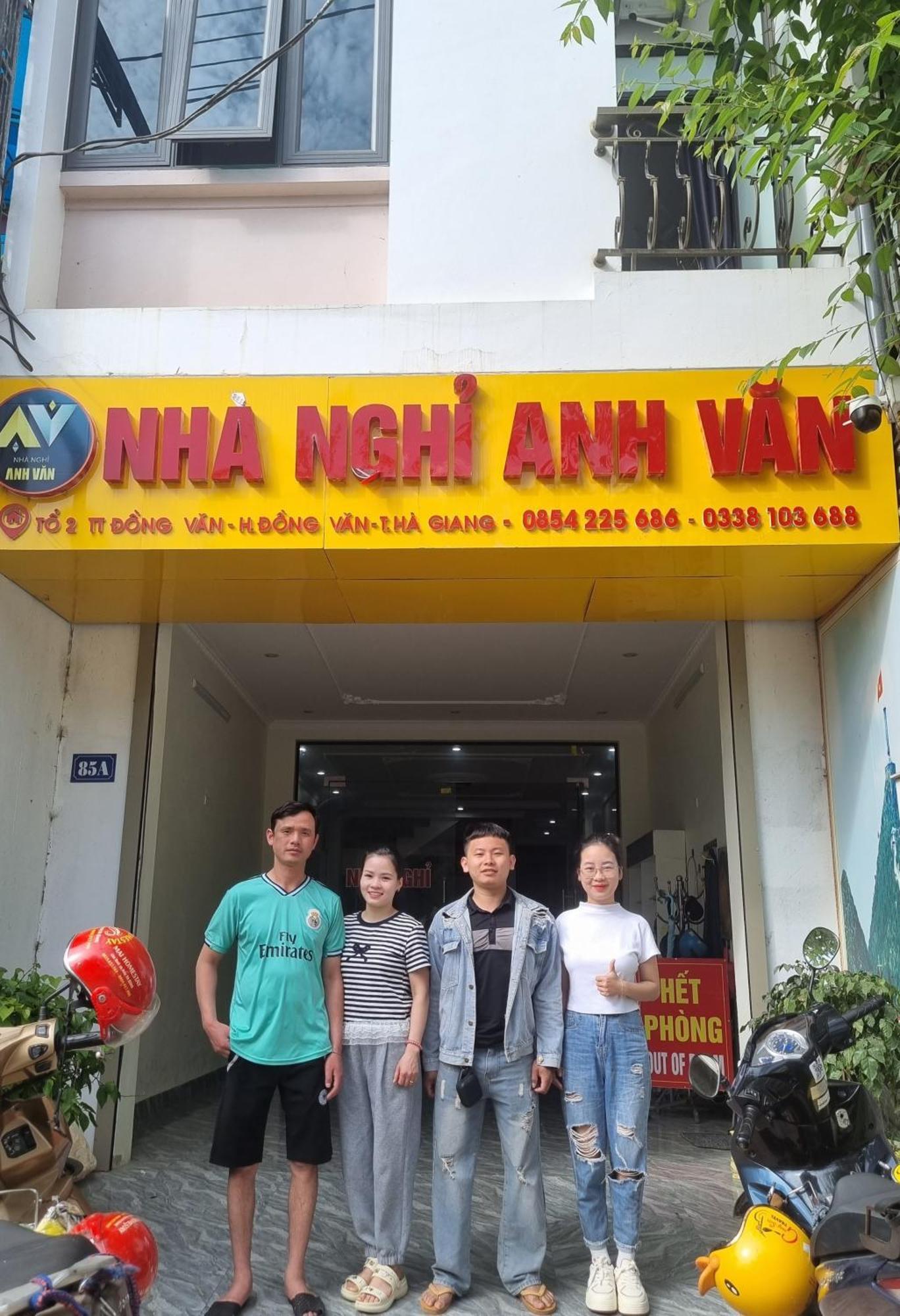 Nha Nghi Anh Van Донґван Екстер'єр фото